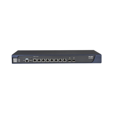 Router Administrable en la Nube con 8 Puertos Gigabit, 1 Puerto SFP y 1 Puerto SFP+, Soporta 6 WAN Configurables, Hasta 2000 Clientes, Rendimiento Asimétrico de 6 Gbps