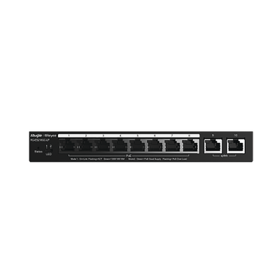 Switch PoE gestionable en la nube de 10 puertos gigabit, 8 PoE+ hasta 70W, reconocimiento de cámaras IP, valor único para redes CCTV, prevención automática de bucles para garantizar la continuidad del servicio 