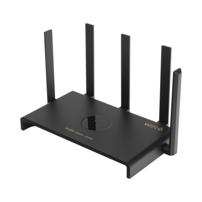 Home Router inalámbrico Gigabit de Doble Banda Wi-Fi 6, Ideal para Juegos, 1 x Puerto WAN Base-T 10/100/1000, 3 x Puertos LAN Base-T 10/100/1000