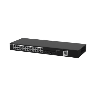 RG-NBS3100-24GT4SFP, Switch No PoE Gestionable en la Nube de 28 Puertos Gigabit Capa 2, 24 x 10/100/1000Base-T + 4 Puertos SFP