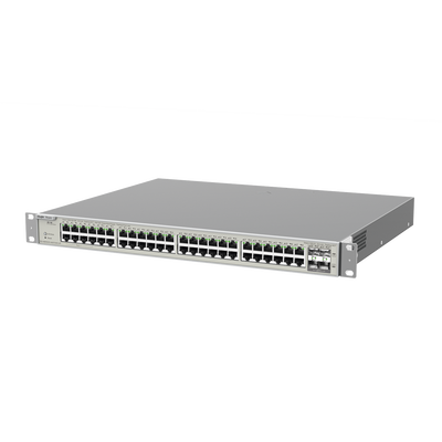  Switch PoE de Capa 3 de 48 Puertos Gigabit, 4 SFP+ Uplink