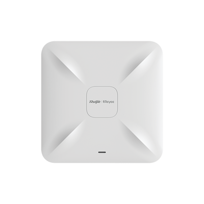 Punto de acceso Wi-Fi 5 de techo para interior 360°, doble banda 802.11ac wave 2, 1267 Mbps, hasta 110 usuarios, 2 puertos GE