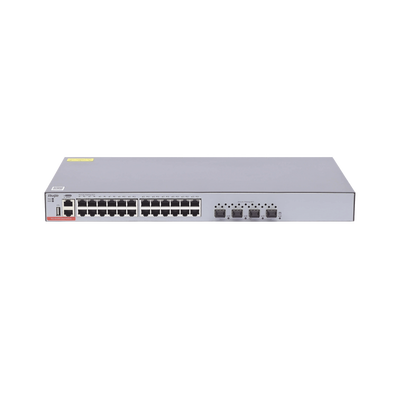 Switch Administrable de Capa 3 con 24 Puertos GE y 4x 1G/10G SFP+ Puertos de Enlace Ascendente