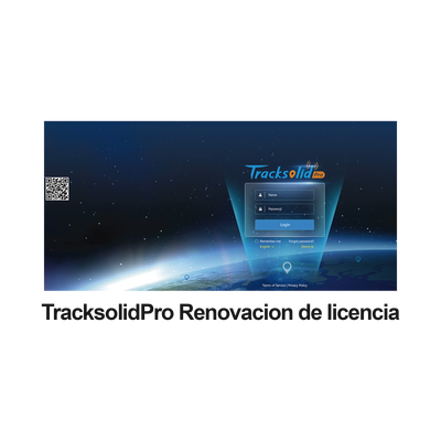 Renovación de licencia para plataforma TracksolidPro