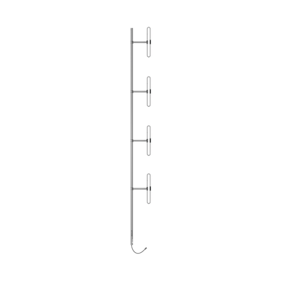 Antena Aérea de 4 Dipolos, 118-138 MHz, 8.5 dB, 20 MHz, 300 Watt, SD214-SF1P4SNM(D00)