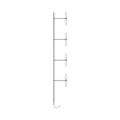 Antena Aérea Bi-Direccional SINCLAIR, 118-138 MHz, 4 Dipolos, 8.0 dBd, N Macho.