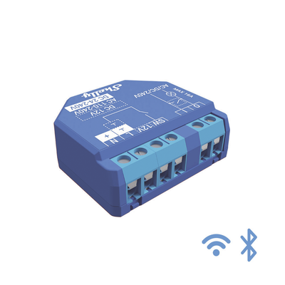 Relevador WIFI Inteligente 15A / 12-48 Vcd / 110-230 Vca / Compatible con Asistente de Voz Alexa y Google Home / Aplicaciones de Iluminación o Control de Acceso