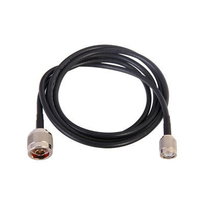 Jumper de 150 cm Fabricado con Cable RG-58U-SYS, Conector "N" y Conector "TNC"en el otro extremo.