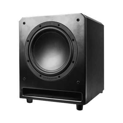 Subwoofer de ranura Activo con altavoz de 10 in, amplificador interno de 150W.