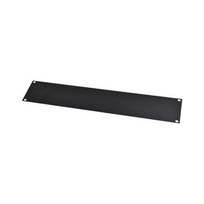 Tapa Ciega para Rack de 19in,  de 2UR, Color Negro