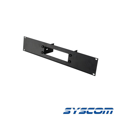 Tapa frontal de aluminio para radios TK7102/8102. Uso en rack estándar de 19".