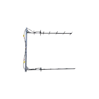 Antena Yagi Doble Direccional de 7 elementos, 403-430 MHz, 12.5 dB, 27 MHz, 250 Watt, N Hembra.
