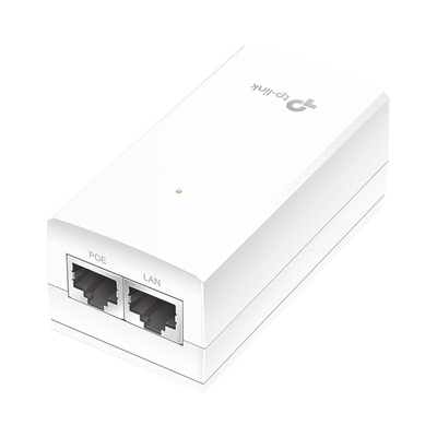 Inyector PoE pasivo de 24V,  2 puerto 10/100/1000 Mbps, plug-and-play