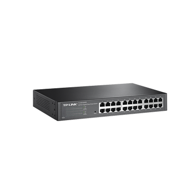 Switch Gigabit no administrable de 24 puertos 10/100/1000 Mbps para escritorio/rack