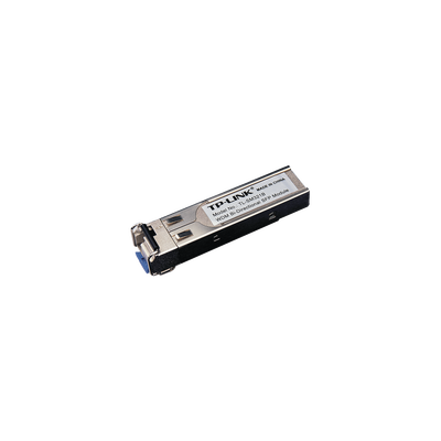 Transceptor mini-GBIC SFP Bi-Direccional Monomodo 1000X, Distancia 10 KM, conector LC (requiere TL-SM321A para enlazar)