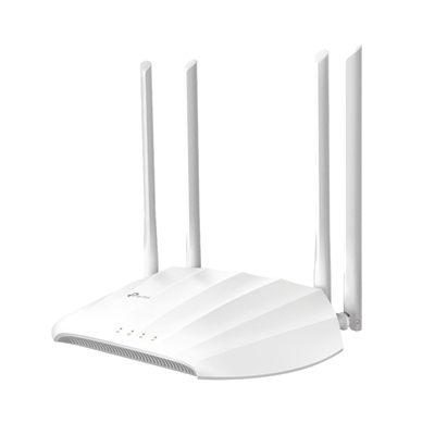 Router Inalámbrico WISP, 2.4 GHz, 300 Mbps, 3 antenas externas omnidireccional 5 dBi, 4 Puertos LAN 10/100 Mbps, 1 Puerto WAN 10/100 Mbps, IPTV, IPV6