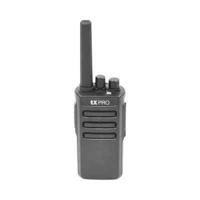 Radio Portátil UHF, 5W de Potencia, Scrambler de Voz, Alta Cobertura, 400-470 MHZ