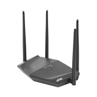 Router/Access Point Inalámbrico WISP / 2.4 GHz  hasta 300 Mbps / 4 puertos 10/100 Mbps / Con 4 antenas externas omnidireccional de 5 dBi